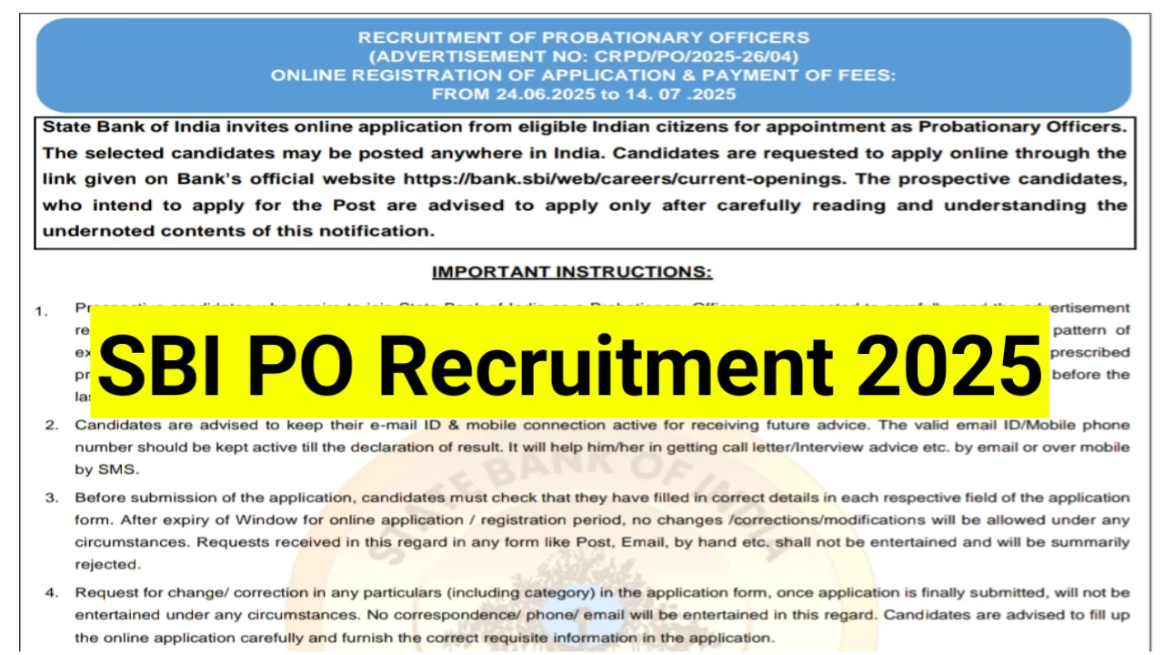 sbi-po-recruitment-2025