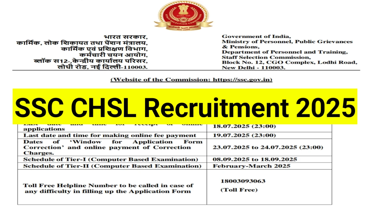 SSC-CHSL-Recruitment-2025